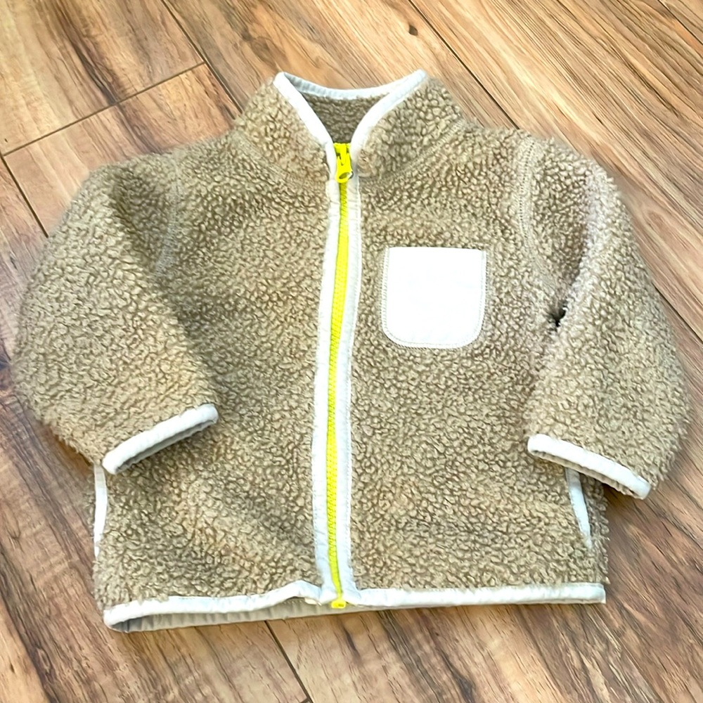 Cat & Jack Sherpa fall jacket kids
